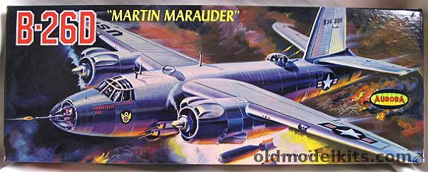 Aurora 1/46 Martin B-26D Marauder, 371-250 plastic model kit